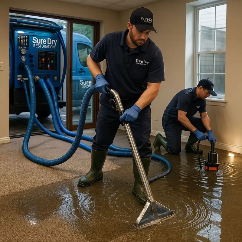 Water Extraction and Removal process in Browns Mills, NJ